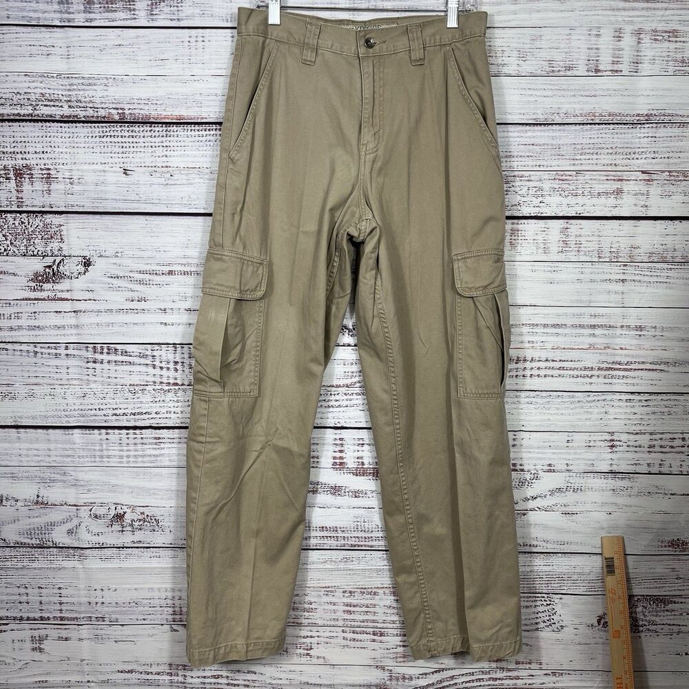Vtg Levi’s Silvertab Khaki Trooper Cargo Pants Mens Size 30X32 Y2K Skater Grunge